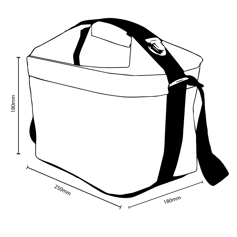 Lunch Bag SmartCubic Negro