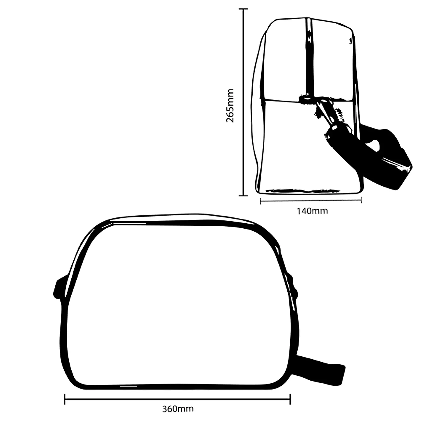 Lunch Bag SmartTravel Pied de Poule 6