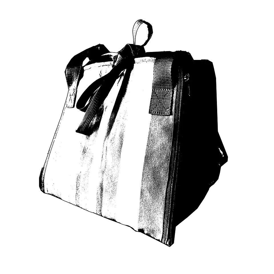 Saco multifunções Canvas Vermelho 7