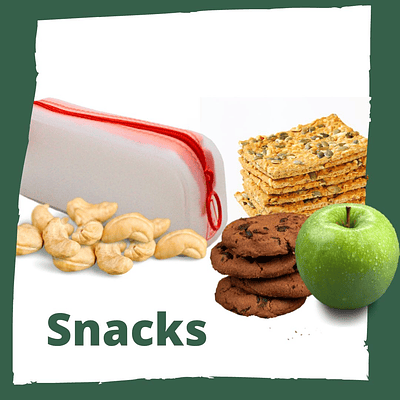 Porta Snacks de Silicone