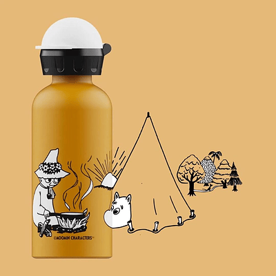 Kids Water Bottle KBT Moomin Camping 0.4 L