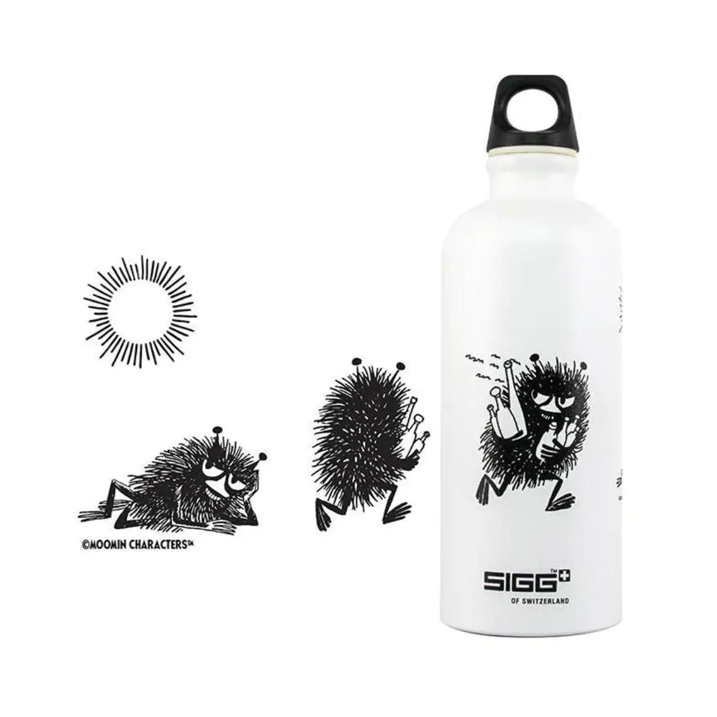 Water Bottle Traveller Moomin Stinky 0.6 L 1