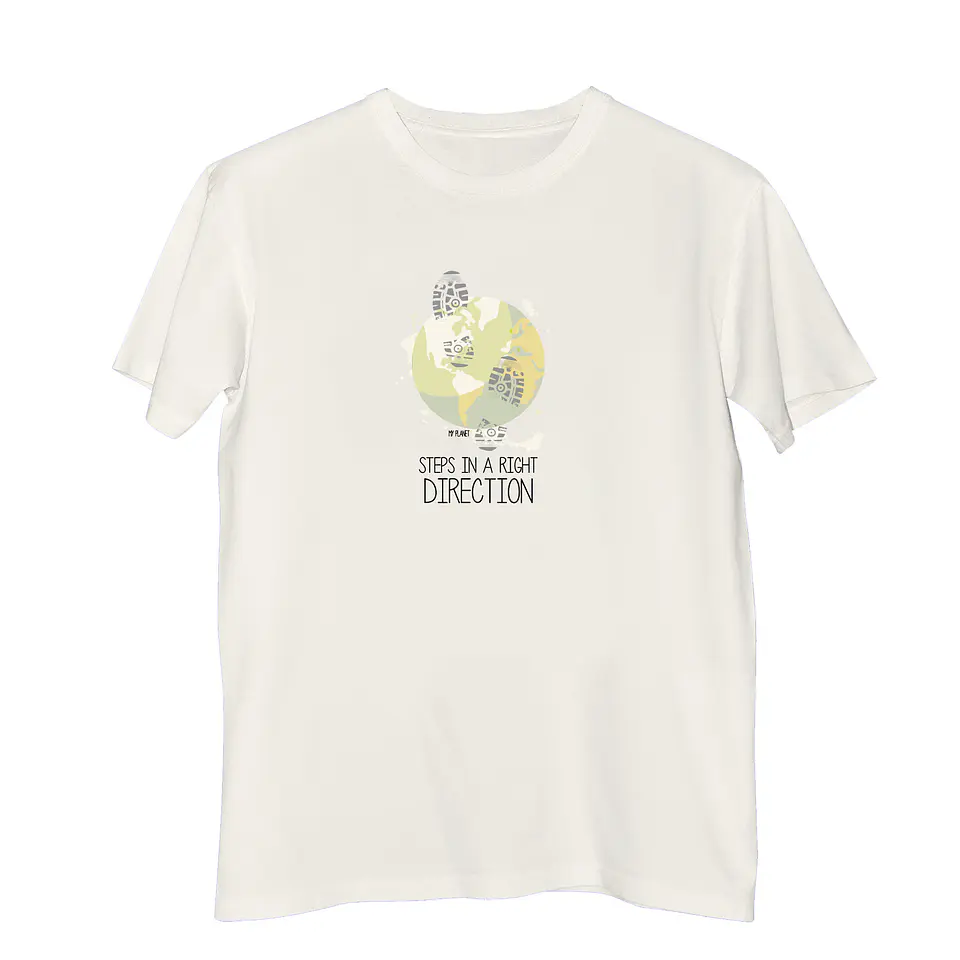 T-shirt My Planet  Step in a Right Direction 1