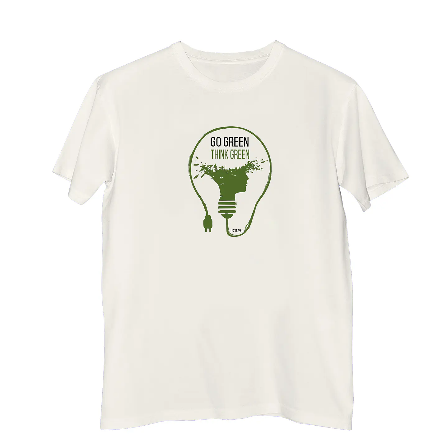 T-shirt My Planet  Go Green Think Green 1