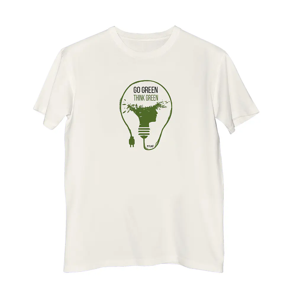 T-shirt My Planet  Go Green Think Green 1
