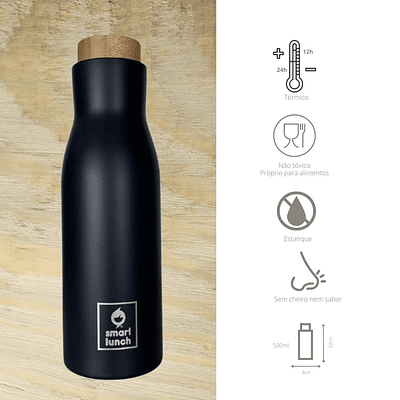 SmartBottle Deep Gray Thermos bottle 500 ml