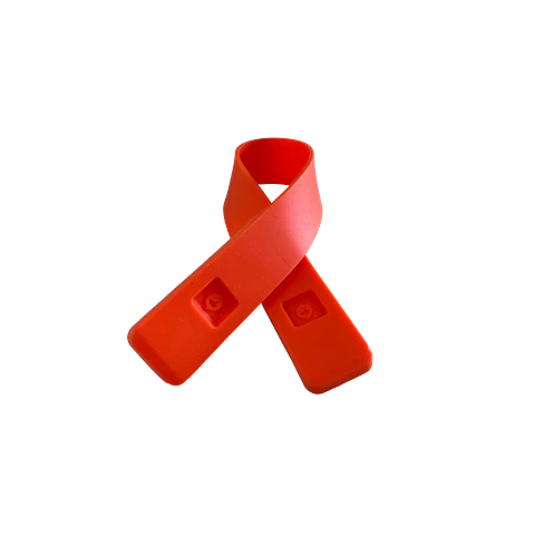 Alça de Silicone Laranja