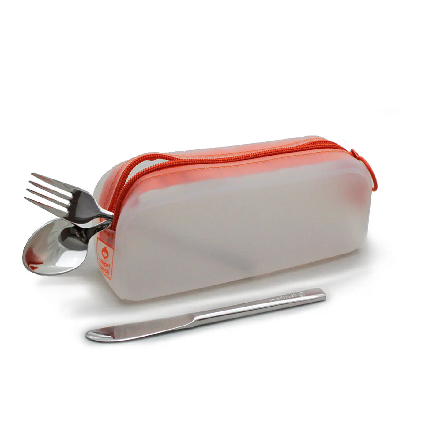 Set Lancheira SmartEve Gold, 2 caixas de 500 ml, set de talheres e estojo de talheres 6