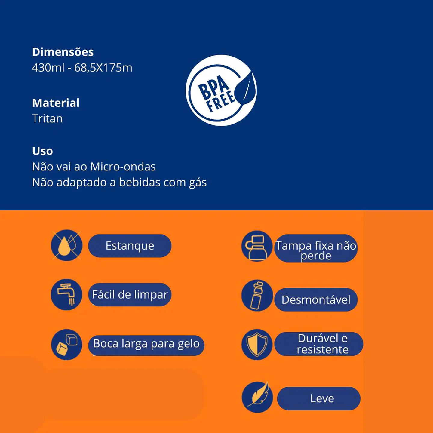 Garrafa Quokka Happy 430 ml 4