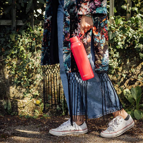 Garrafa Térmica Quokka Cherry Red 630 ml