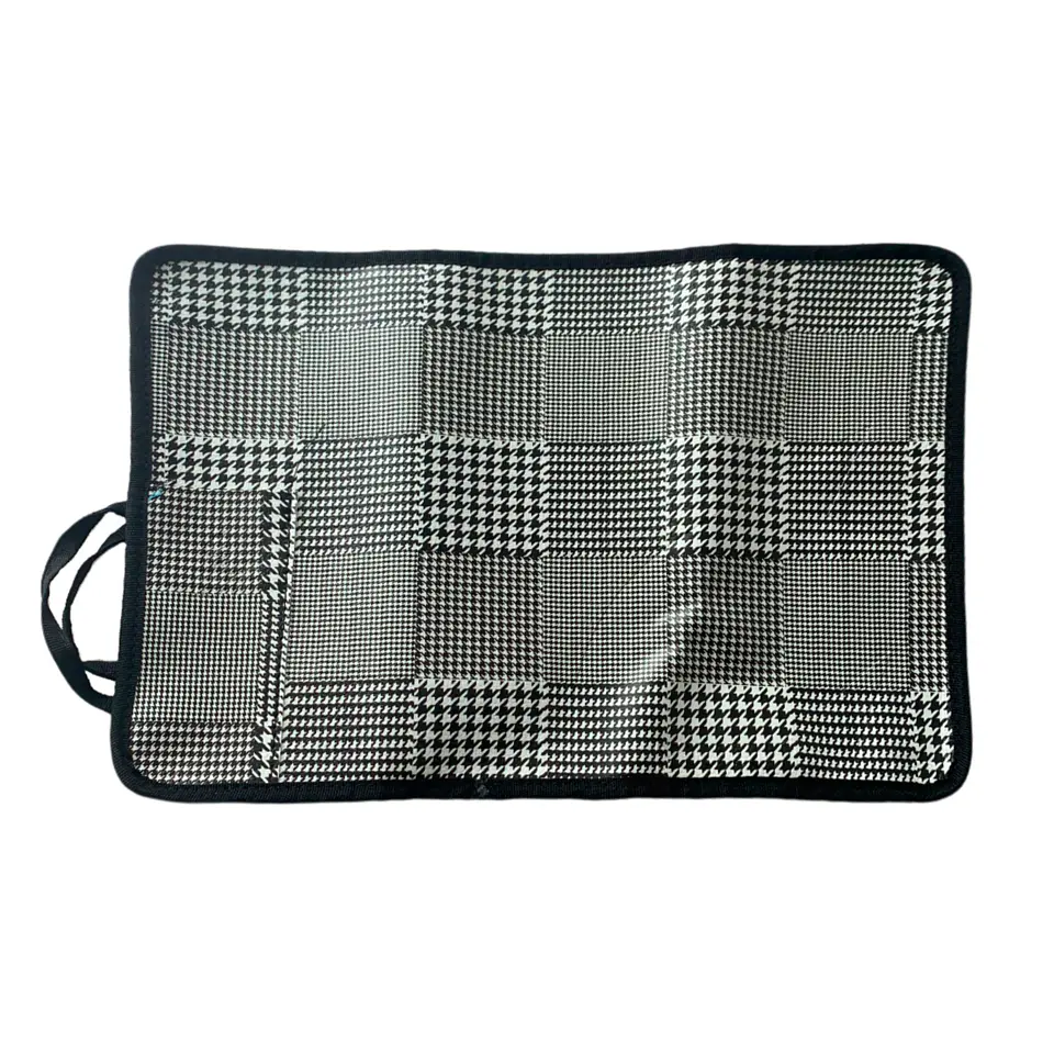 Set Lancheira Cubic Xadrez, individual e talheres  5