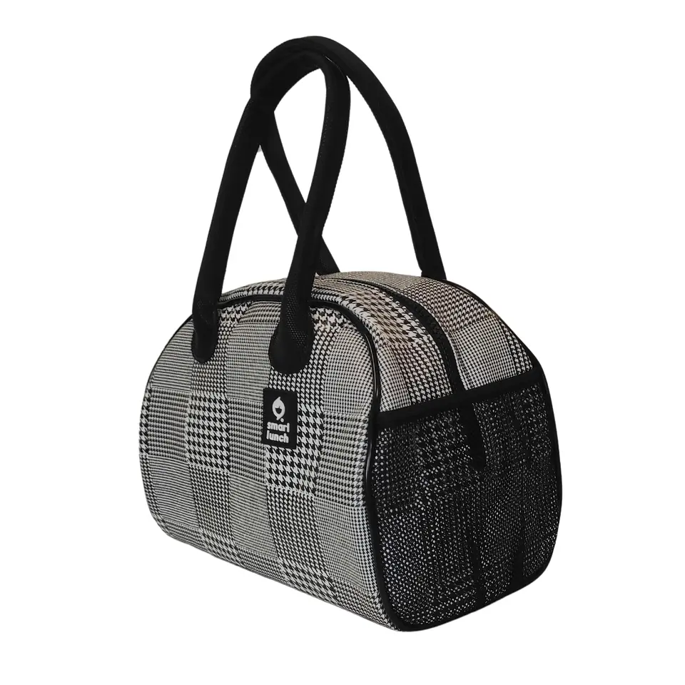 Lunch Bag SmartCity Vanilla Pied de Poule 2
