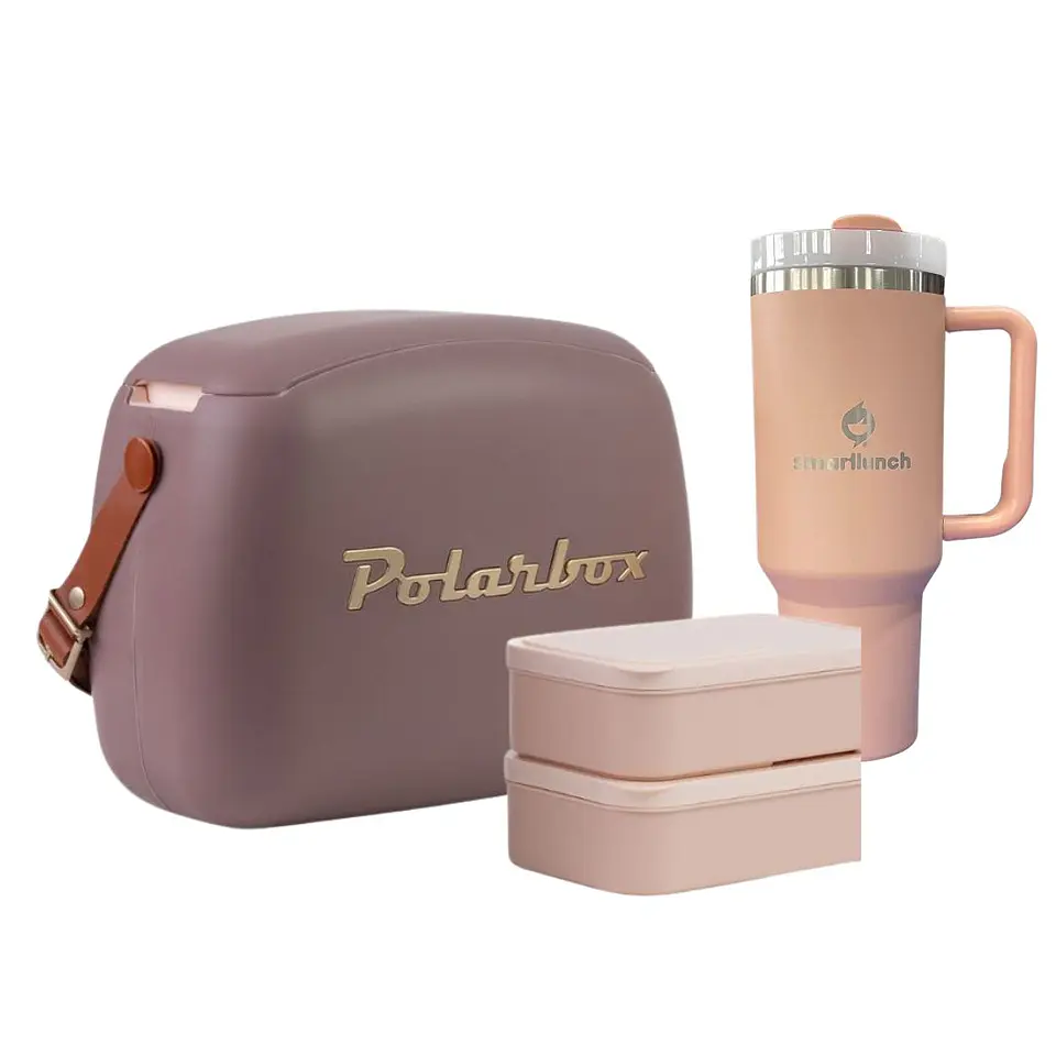 Pack Polarbox Urban 6L  Malva  & Quencher Peach 2