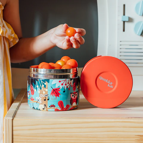 Termo inox Quokka Whim Grove Birds 360 ml