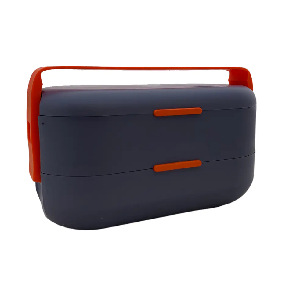 Set  Smartbento AzulCinza Conjunto Talheres  Gel Hot&Cold 3