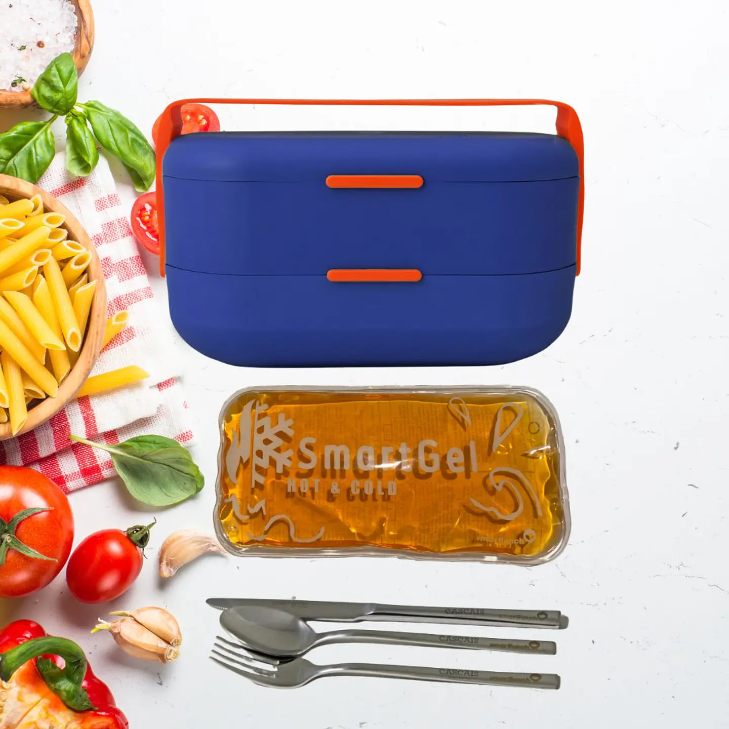 Set  Smartbento Conjunto Talheres  Gel Hot&Cold  1
