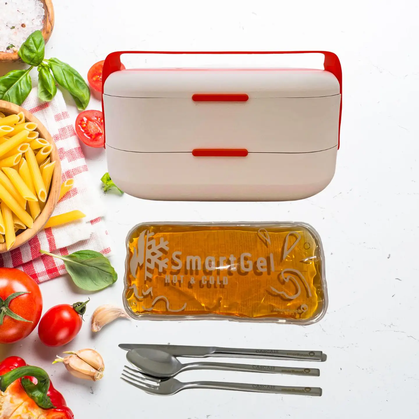 Set  Smartbento Conjunto Talheres  Gel Hot&Cold  7