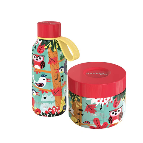 Set Escolar Termos Inox Birds