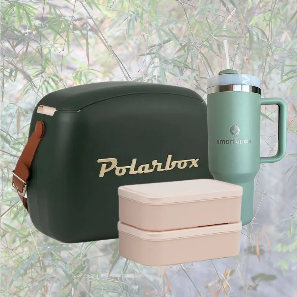 Pack Polarbox Urban 6L  Forest G  & Quencher Matcha 1