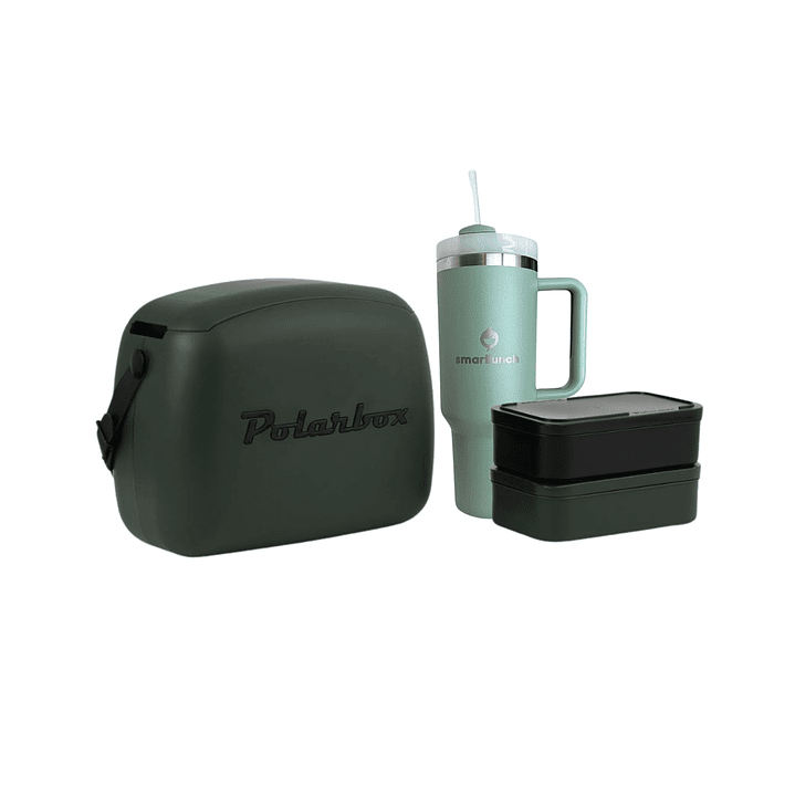 Pack Polarbox Urban 6L  Forest B  & Quencher Matcha 2