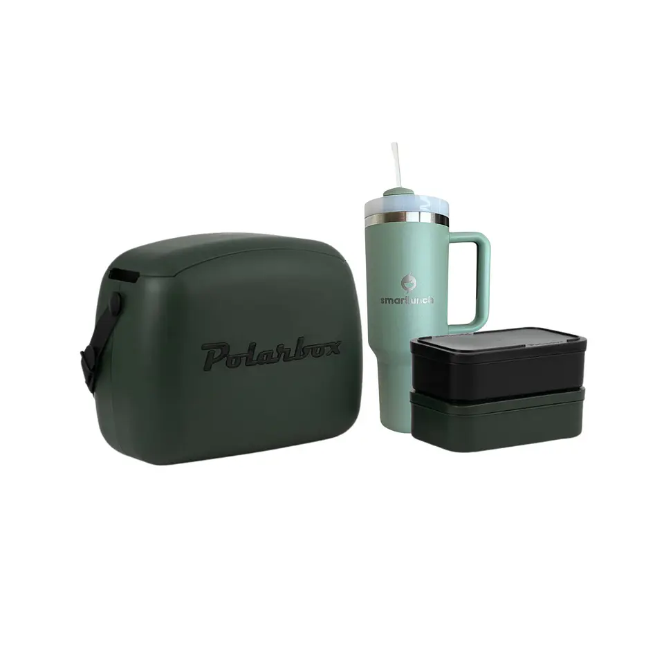 Pack Polarbox Urban 6L  Forest B  & Quencher Matcha 2