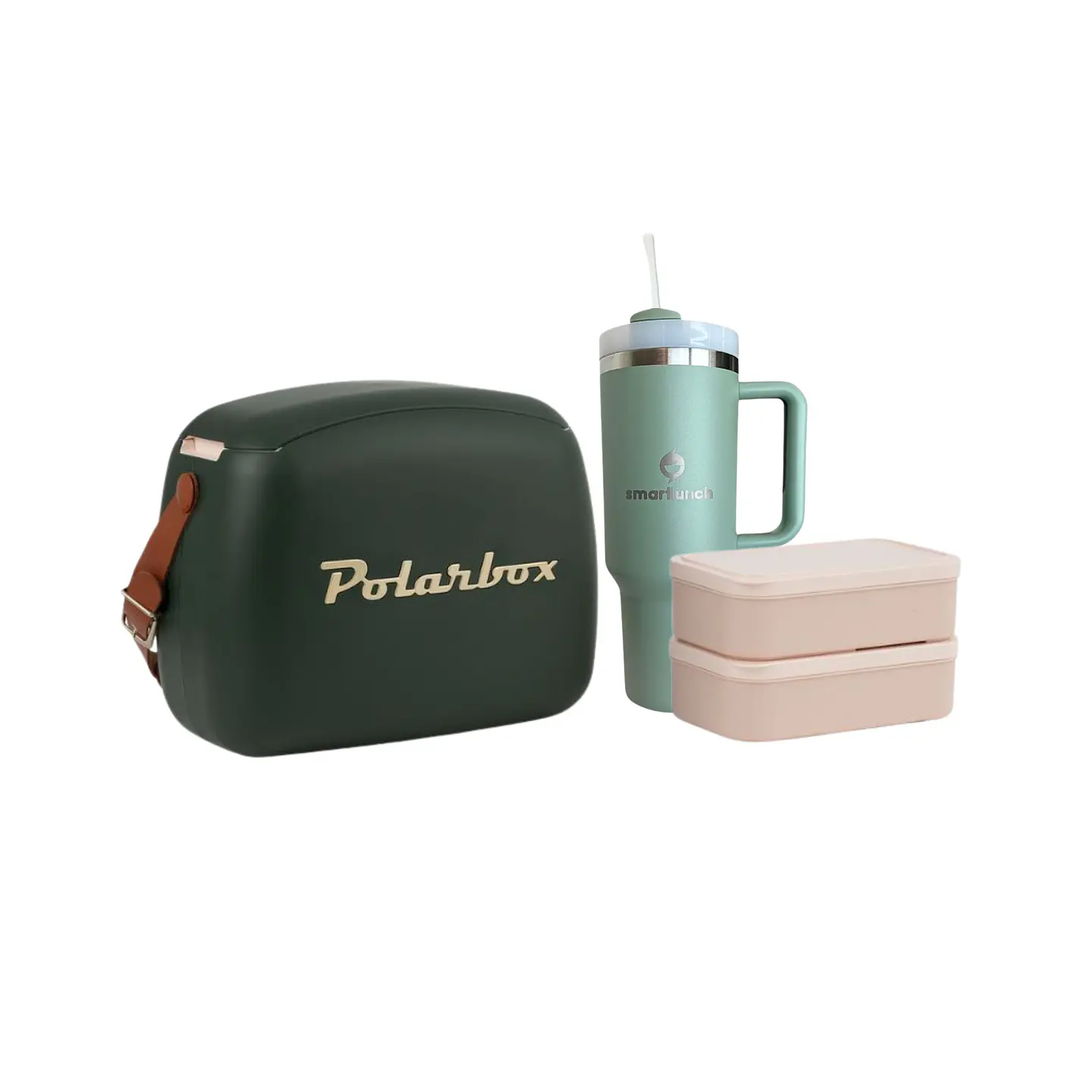 Pack Polarbox Urban 6L  Forest G  & Quencher Matcha 2