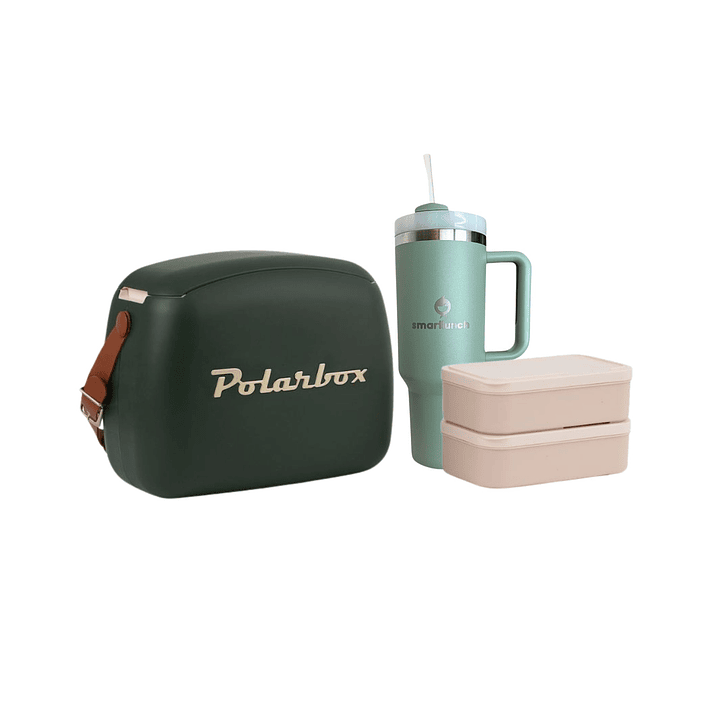 Pack Polarbox Urban 6L  Forest G  & Quencher Matcha 2