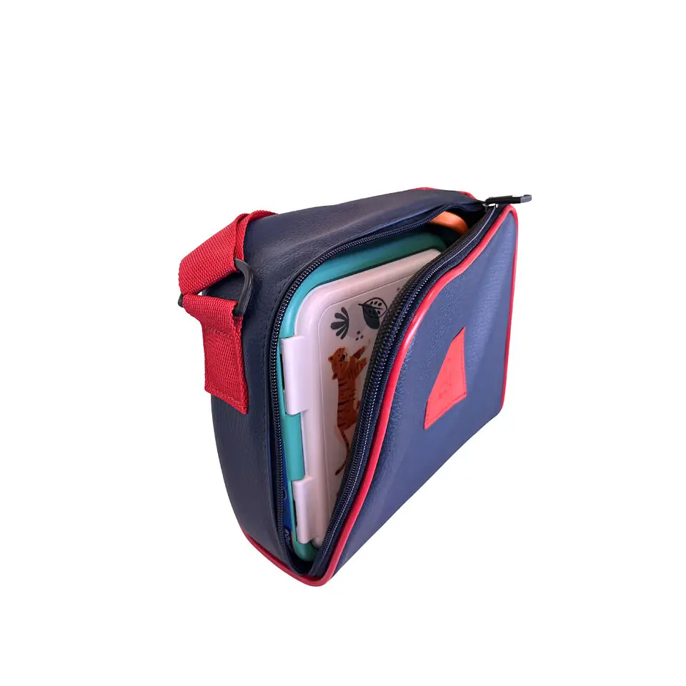 Pack Lancheira Azul com Sandwicheira e Garrafa Kids Tigre 3