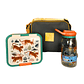 Pack Lancheira Cinza com Sandwicheira e Garrafa Kids Tigre - thumbnail 2