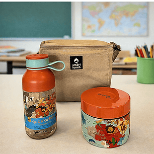 Pack Lancheira Kids com Termo de Comida e Garrafa