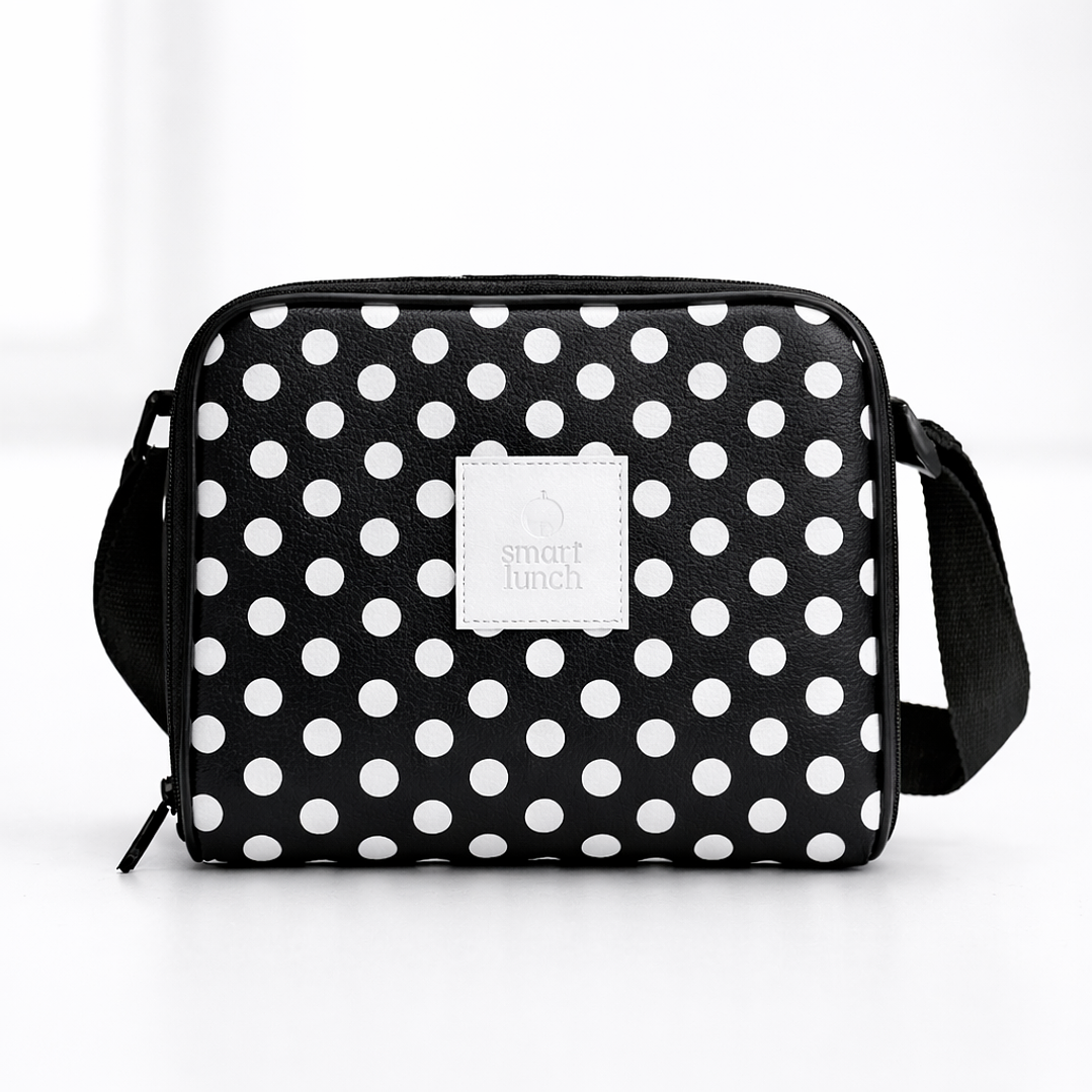 Lancheira SmartBag Onthego Dot B&W 1