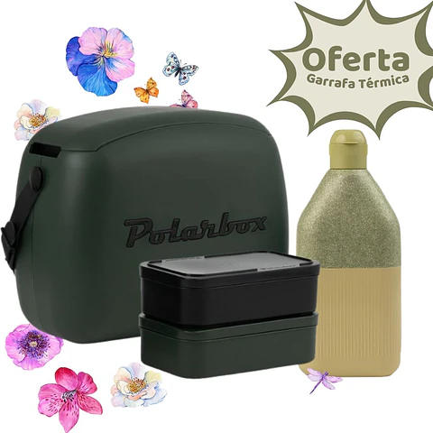 Polarbox Urban  Green Forest  Black 6L