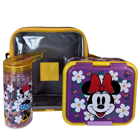Set Lancheira Escolar Minnie