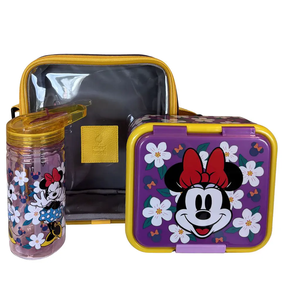Set Lancheira Escolar Minnie 2