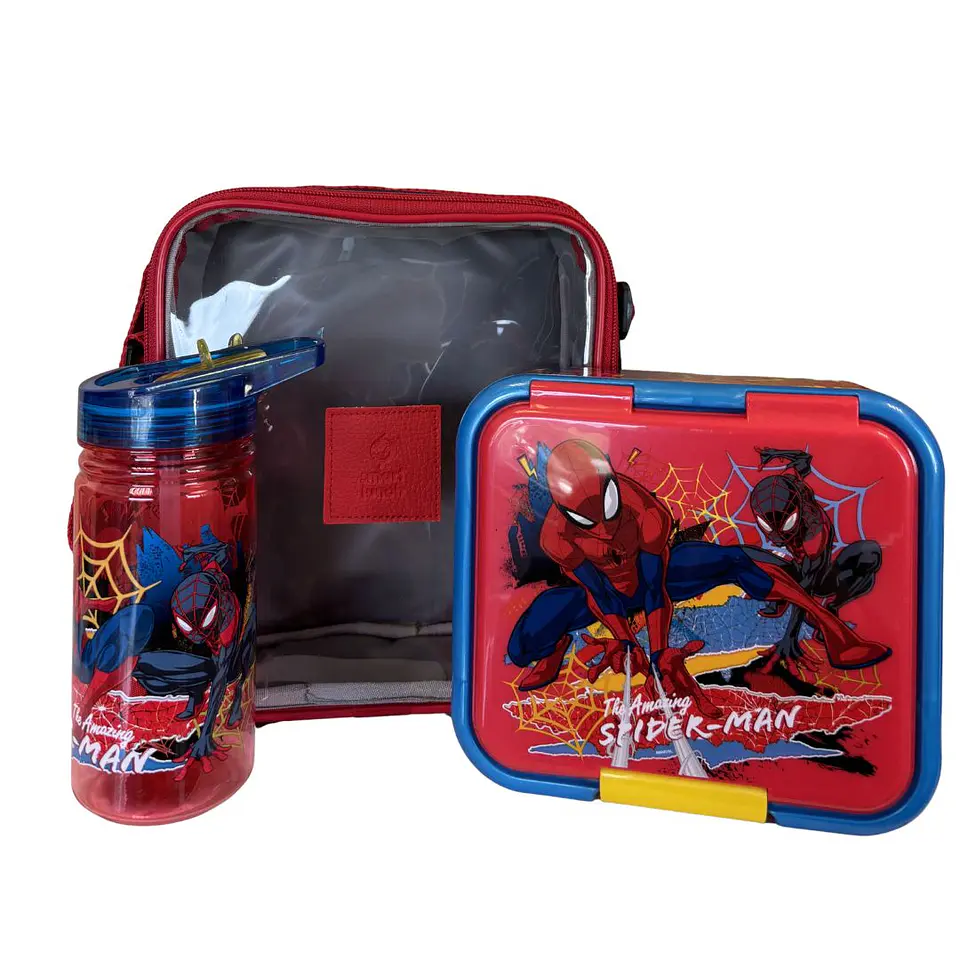 Set Lancheira Escolar Spider Man 2