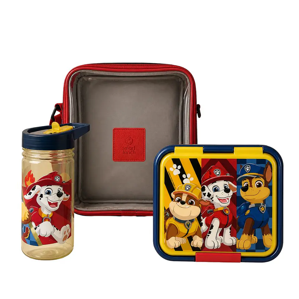 Set Lancheira Escolar Patrulha Pata 2