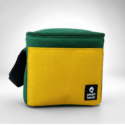 Lancheira Escolar Verde&Amarelo