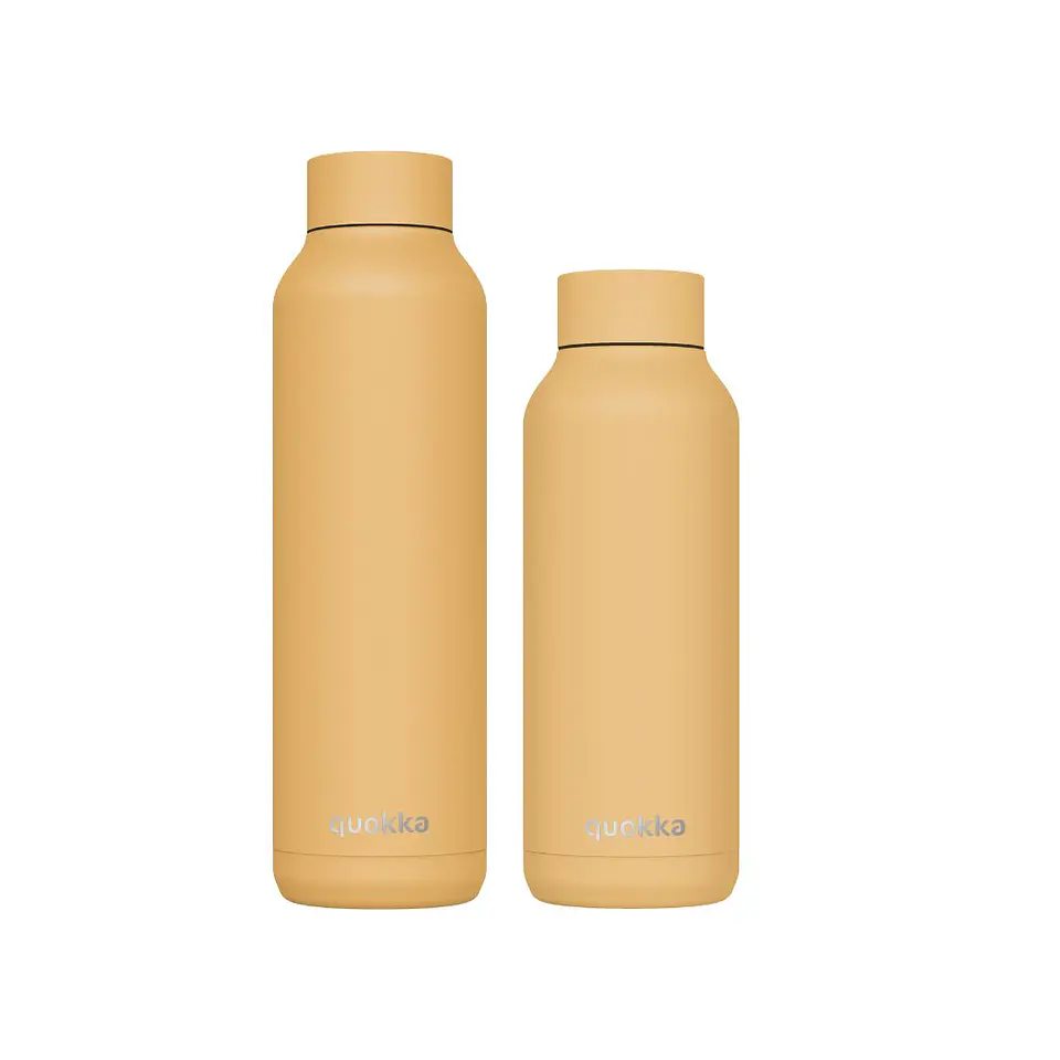 Garrafa Térmica Quokka SOLID SAFFRON YELLOW 510 ML ou 630ML 2
