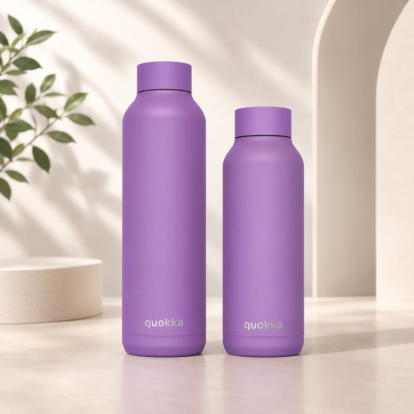 Garrafa Térmica Quokka SOLID AMETHYST PURPLE 510ML ou 630ML 1