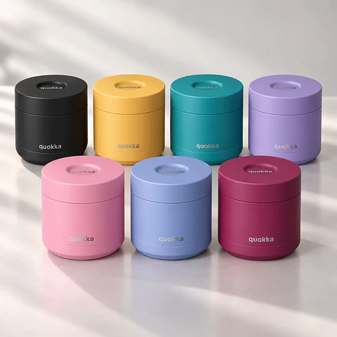 Termo Comida Inox Quokka 600 ml - 5 Cores