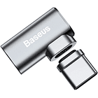 Adaptador Baseus Mini Magnetic Type-C en Ángulo - Gris 1