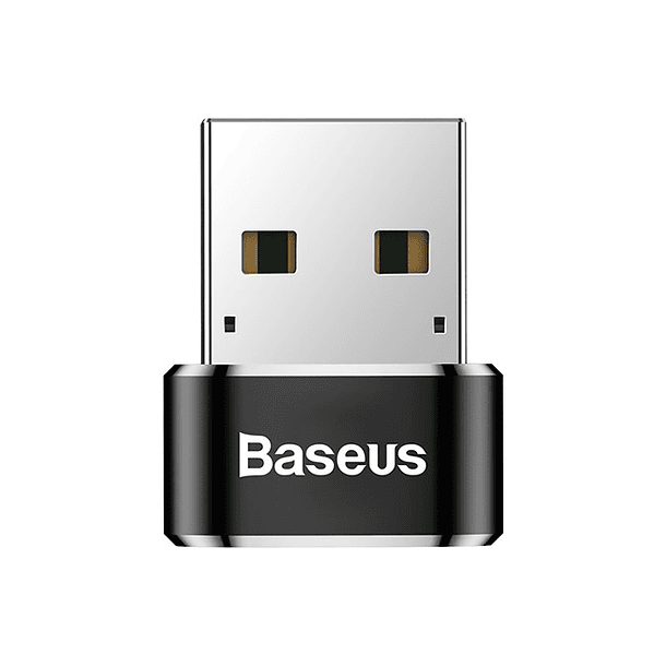 Adaptador Convertidor USB Macho a USB Tipo-C Color Negro 1