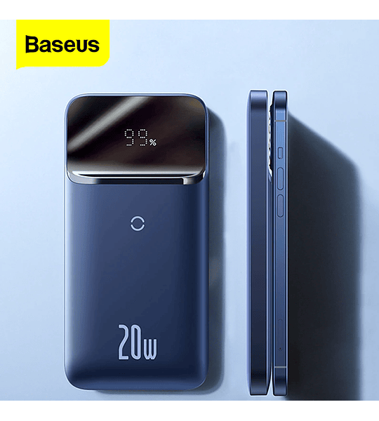 Baseus Magnetic wireless quick charging power bank 10000mAh 20W Blue