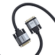 Baseus Enjoyment Series DVI Male To DVI Male bidirectional Adapter Cable 1m Dark gray