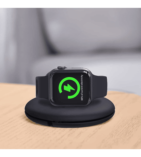 Enrollador de Cable para Apple Watch en Color negro