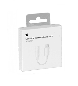 Adaptador Apple Audio Lightning a jack 3.5 mm