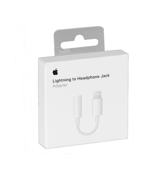 Adaptador Apple Audio Lightning a jack 3.5 mm