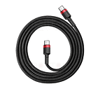 Cable  100W Cable tipo C (20V 5A) 2m (Rojo+Negro) 4