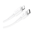 Cable Baseus Mini White Tipo-C a iP PD 20W de 1Mt Color Blanco