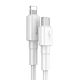 Cable Baseus Mini White Tipo-C a iP PD 20W de 1Mt Color Blanco